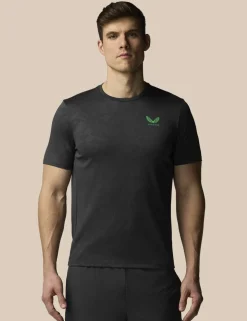 All Over Tonal Print Sports T-Shirt