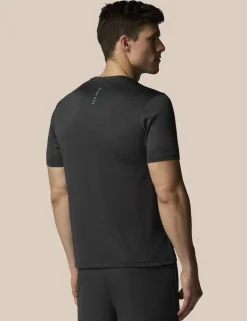All Over Tonal Print Sports T-Shirt