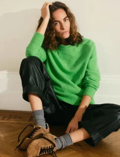 Alpaca Blend Crew Neck Jumper