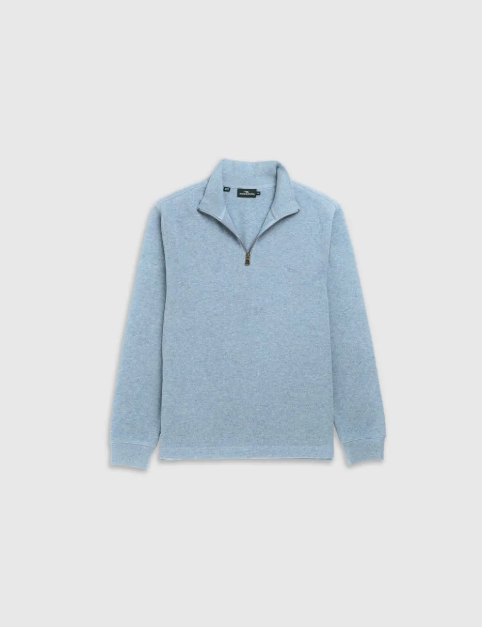 Alton Ave Pure Cotton Half Zip Sweatshirt