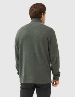 Alton Ave Pure Cotton Half Zip Sweatshirt