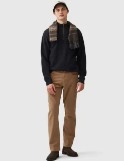 Alton Ave Pure Cotton Half Zip Sweatshirt
