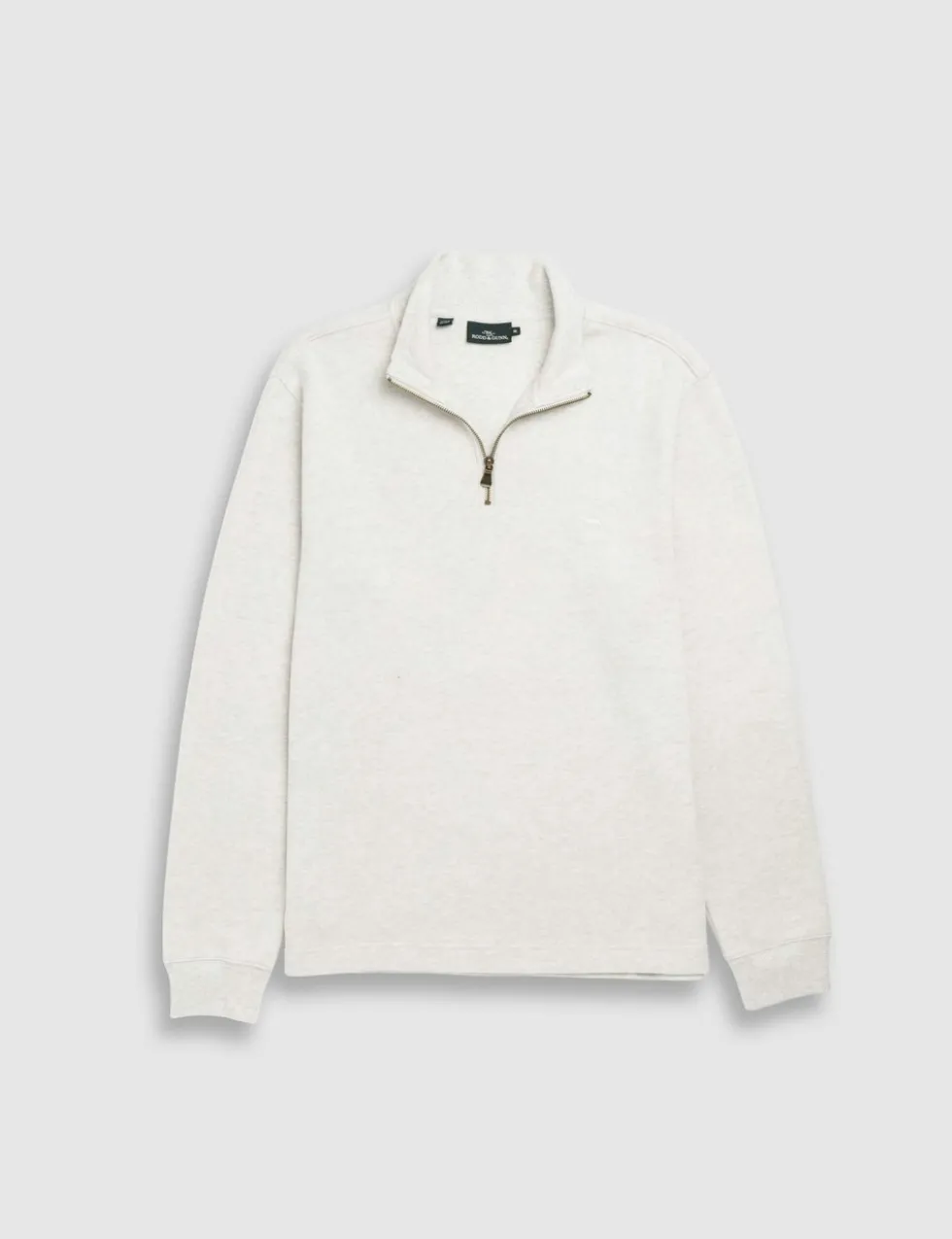 Alton Ave Pure Cotton Half Zip Sweatshirt