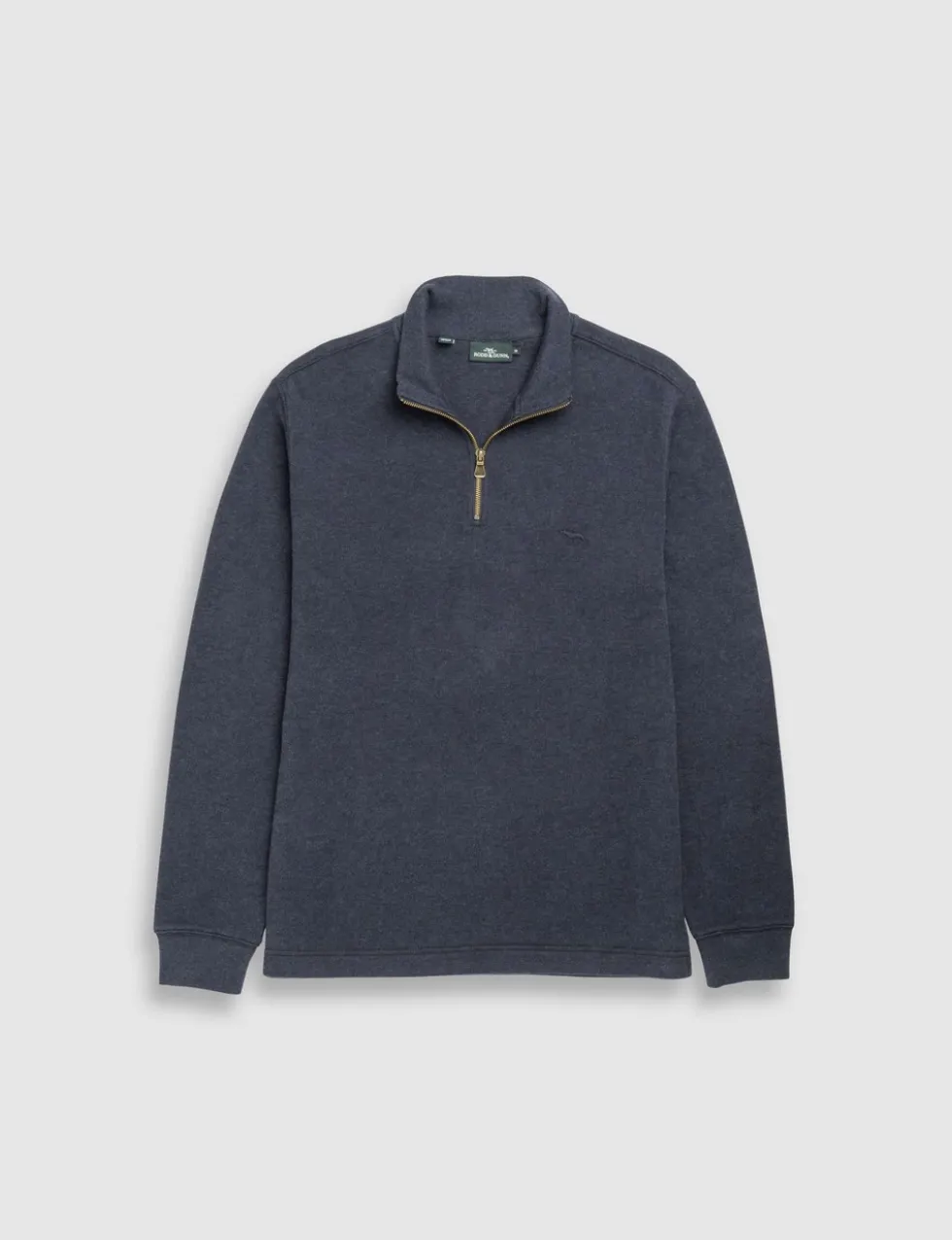 Alton Ave Pure Cotton Half Zip Sweatshirt