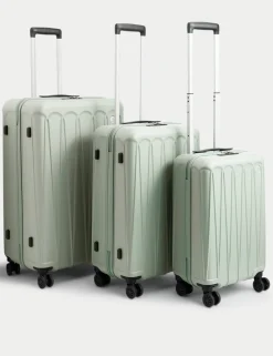 Amalfi 4 Wheel Hard Shell Large Suitcase