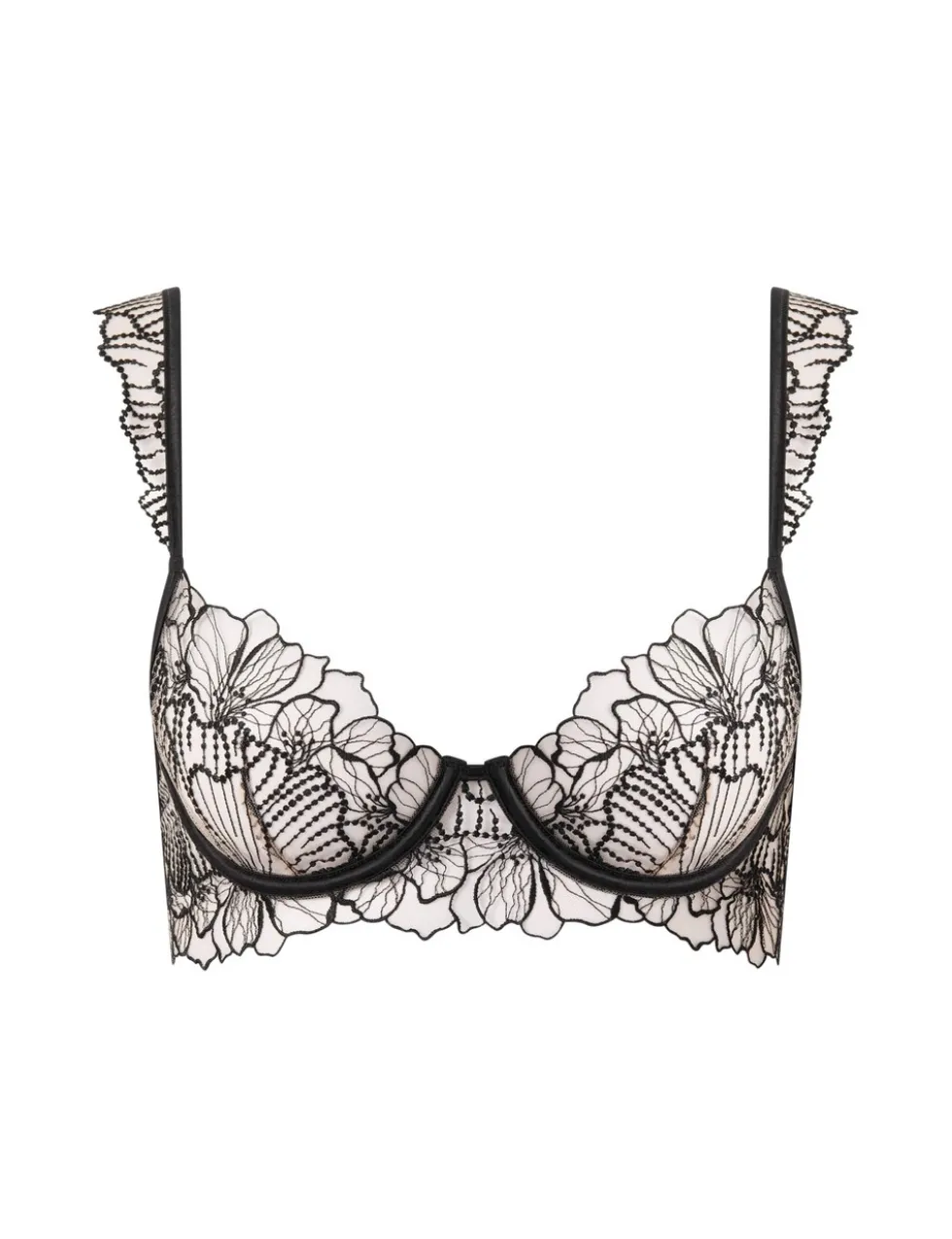 Amarosa Embroidery Wired Full Cup Bra (A-E)