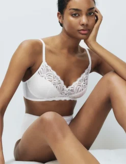 Amelia Lace Non Wired Full Cup Bra (A-E)