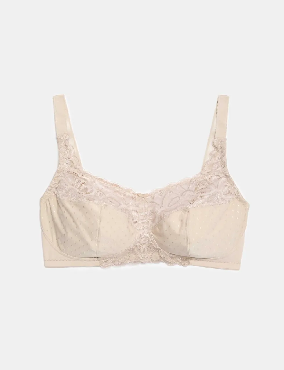 Amelia Lace Non Wired Total Support Bra B-H