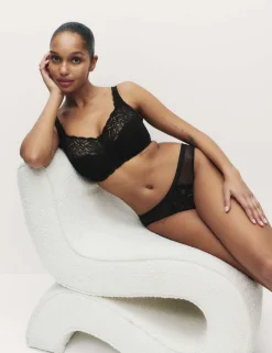 Amelia Lace Non Wired Total Support Bra B-H