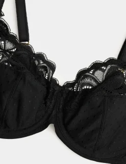 Amelia Lace Wired Full Cup Bra (A-E)