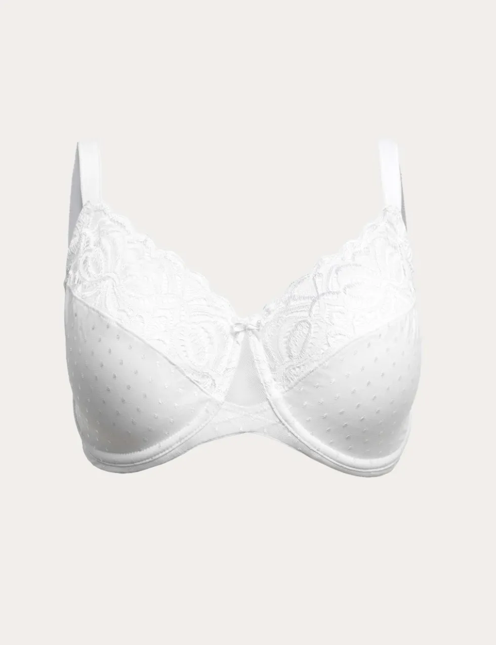 Amelia Lace Wired Minimiser Bra (C-H)