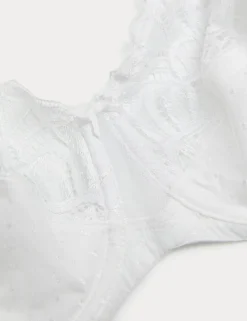 Amelia Lace Wired Minimiser Bra (C-H)