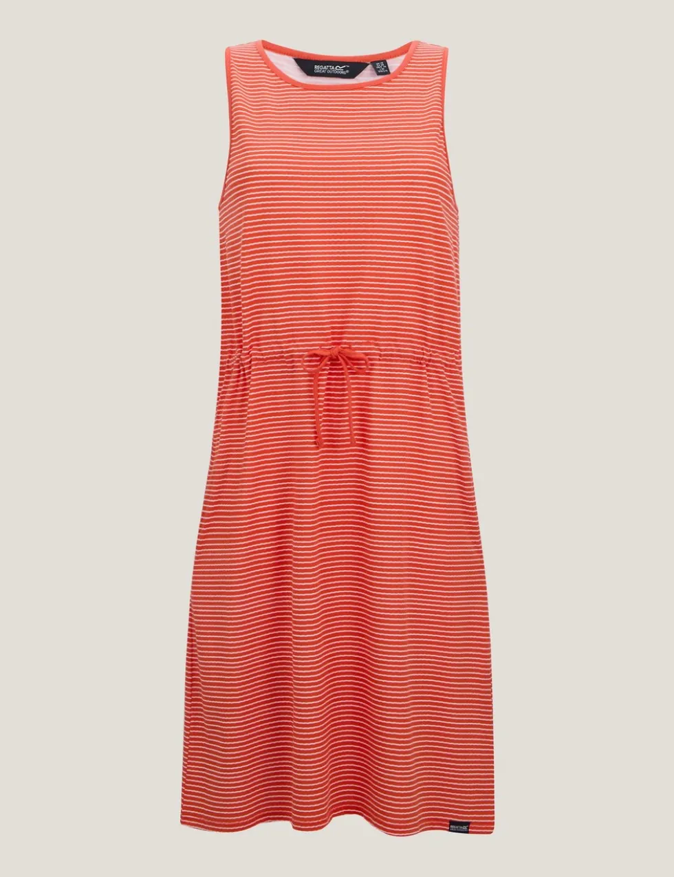 Amorie Cotton Rich Striped Waisted Dress
