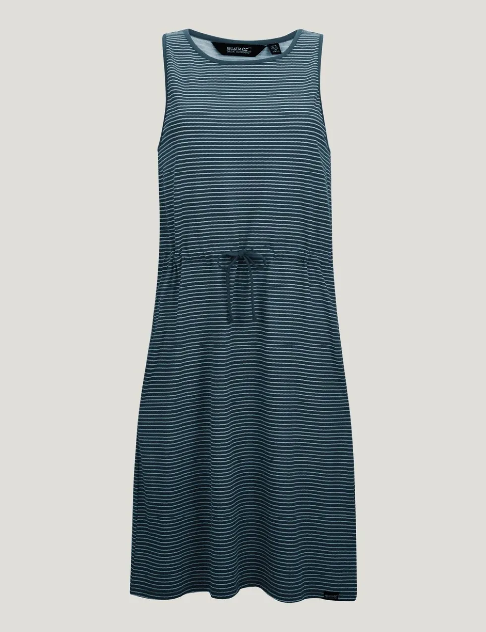 Amorie Cotton Rich Striped Waisted Dress
