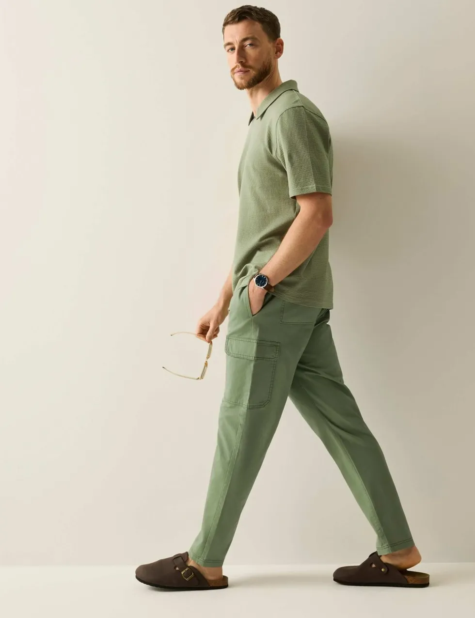 Anakena Pure Cotton Cargo Trousers