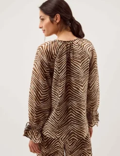 Animal Print Blouse