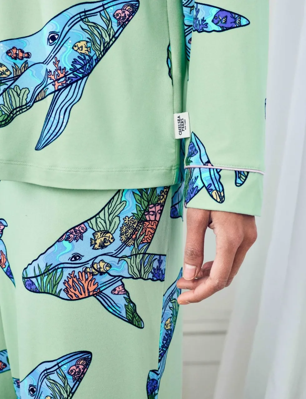 Animal Print Long Pyjama Set