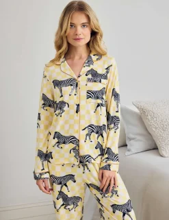 Animal Print Long Pyjama Set