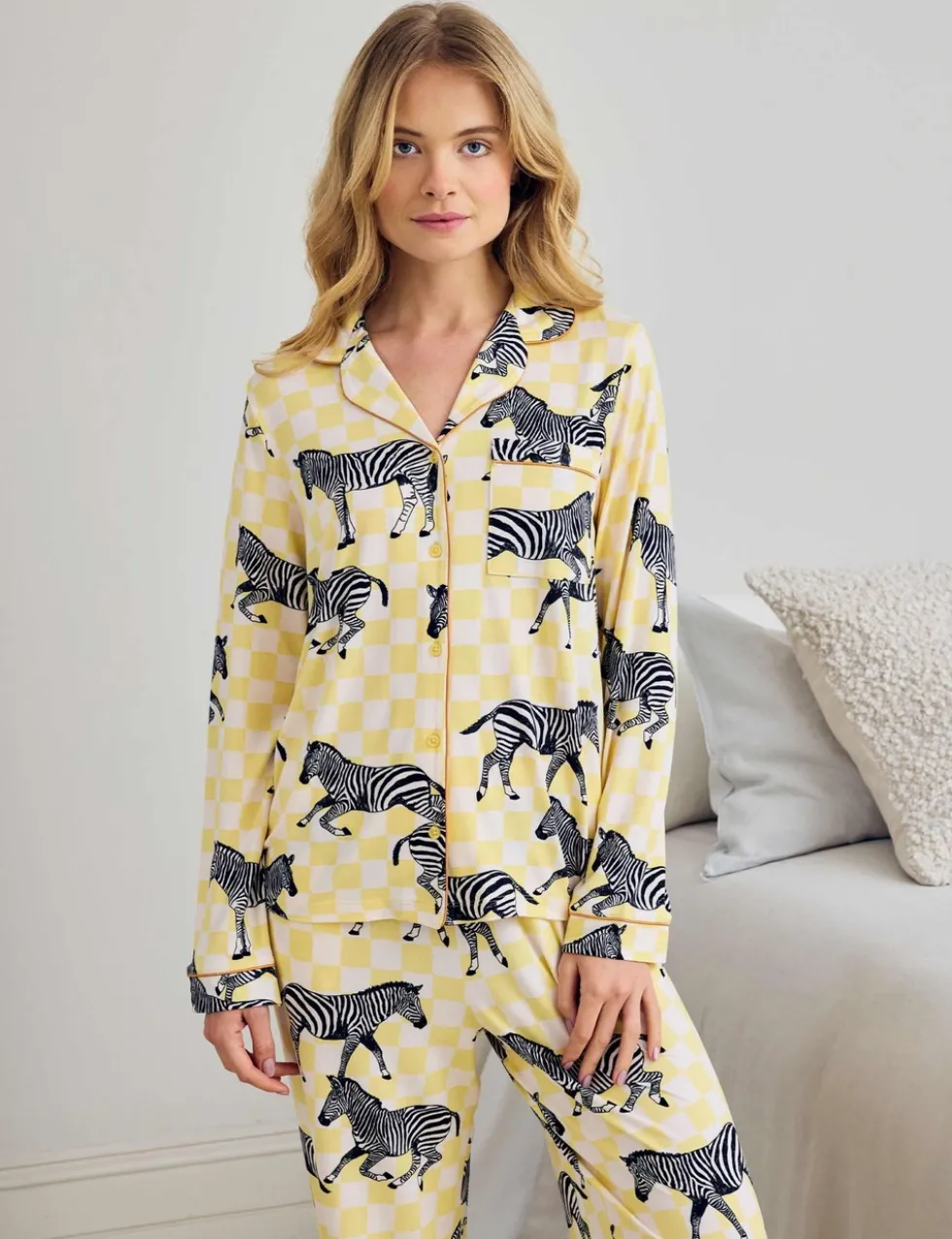 Animal Print Long Pyjama Set