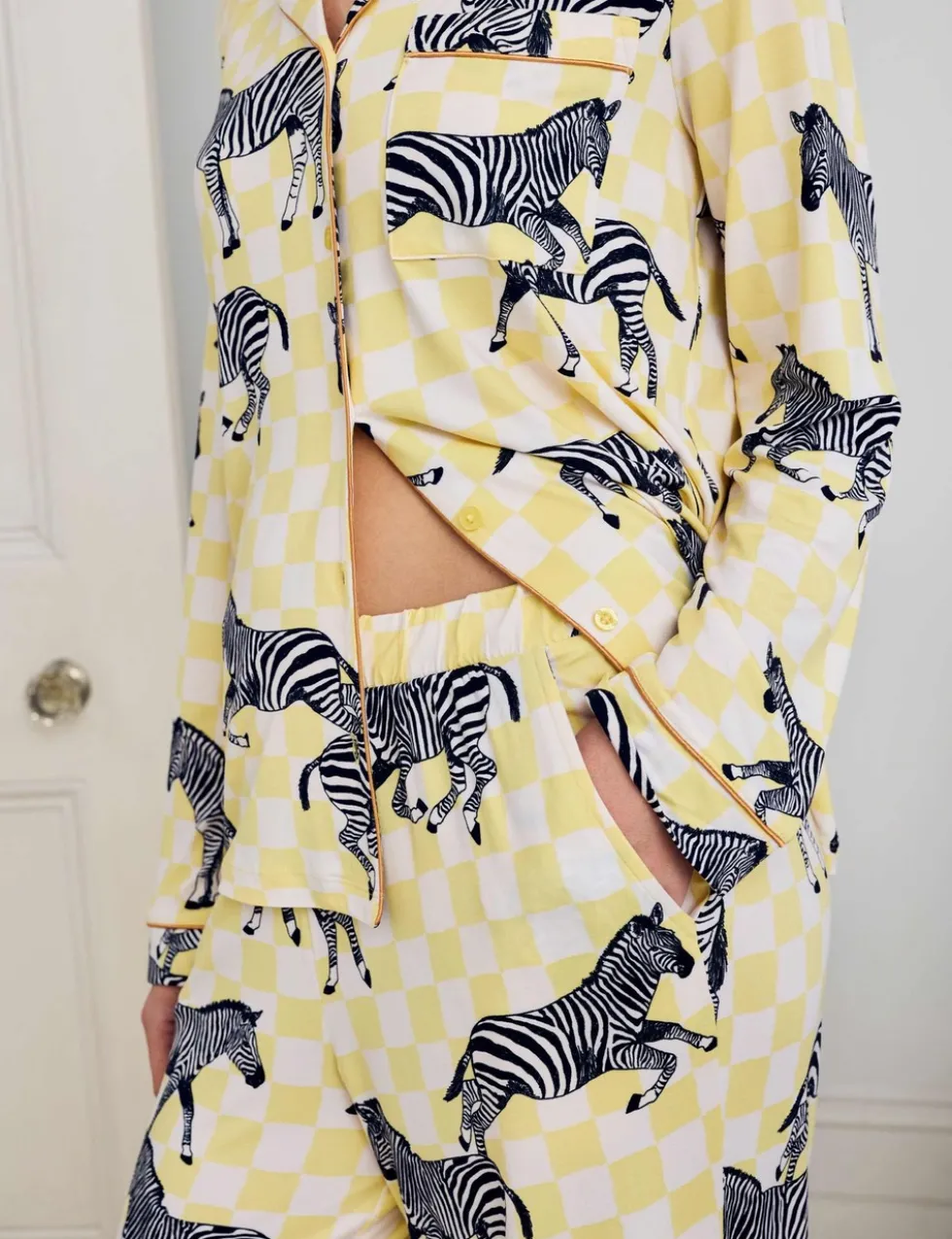 Animal Print Long Pyjama Set