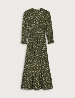 Animal Print Midi Skater Dress