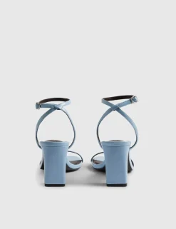 Ankle Strap Block Heel Sandals