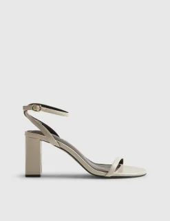Ankle Strap Block Heel Sandals