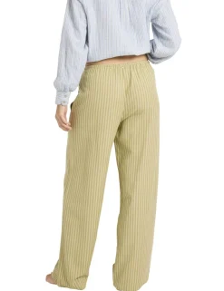 Another Wave Cotton Rich Striped Beach Trousers