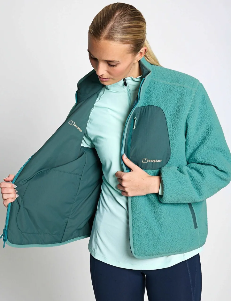 Asperton Reversible Zip Up Jacket