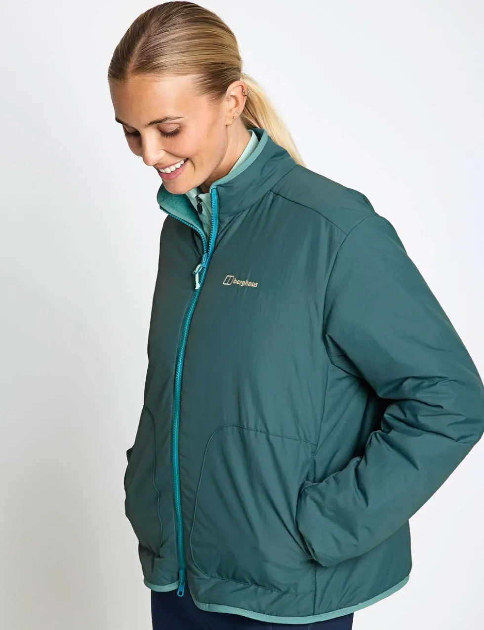 Asperton Reversible Zip Up Jacket