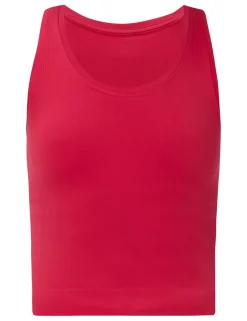 Athlete Seamless Crop Vest Top