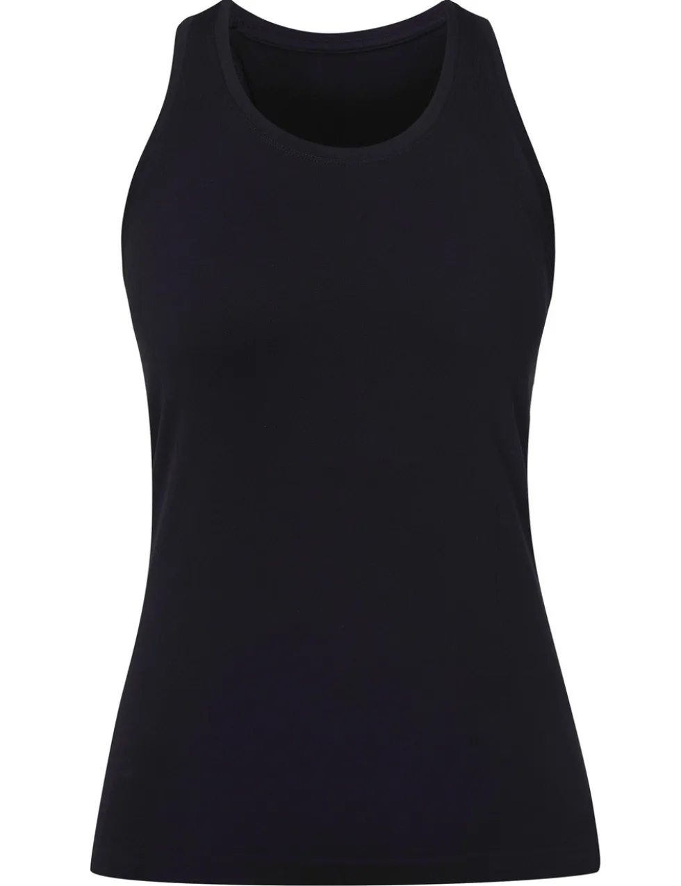 Athlete Workout Crew Neck Seamless Vest Top