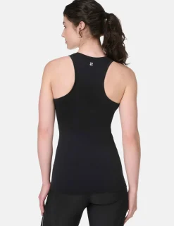 Athlete Workout Crew Neck Seamless Vest Top