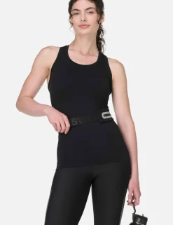 Athlete Workout Crew Neck Seamless Vest Top