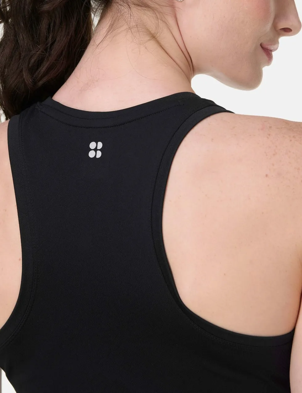 Athlete Workout Crew Neck Seamless Vest Top