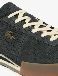 Aura Leather Lace-Up Trainers
