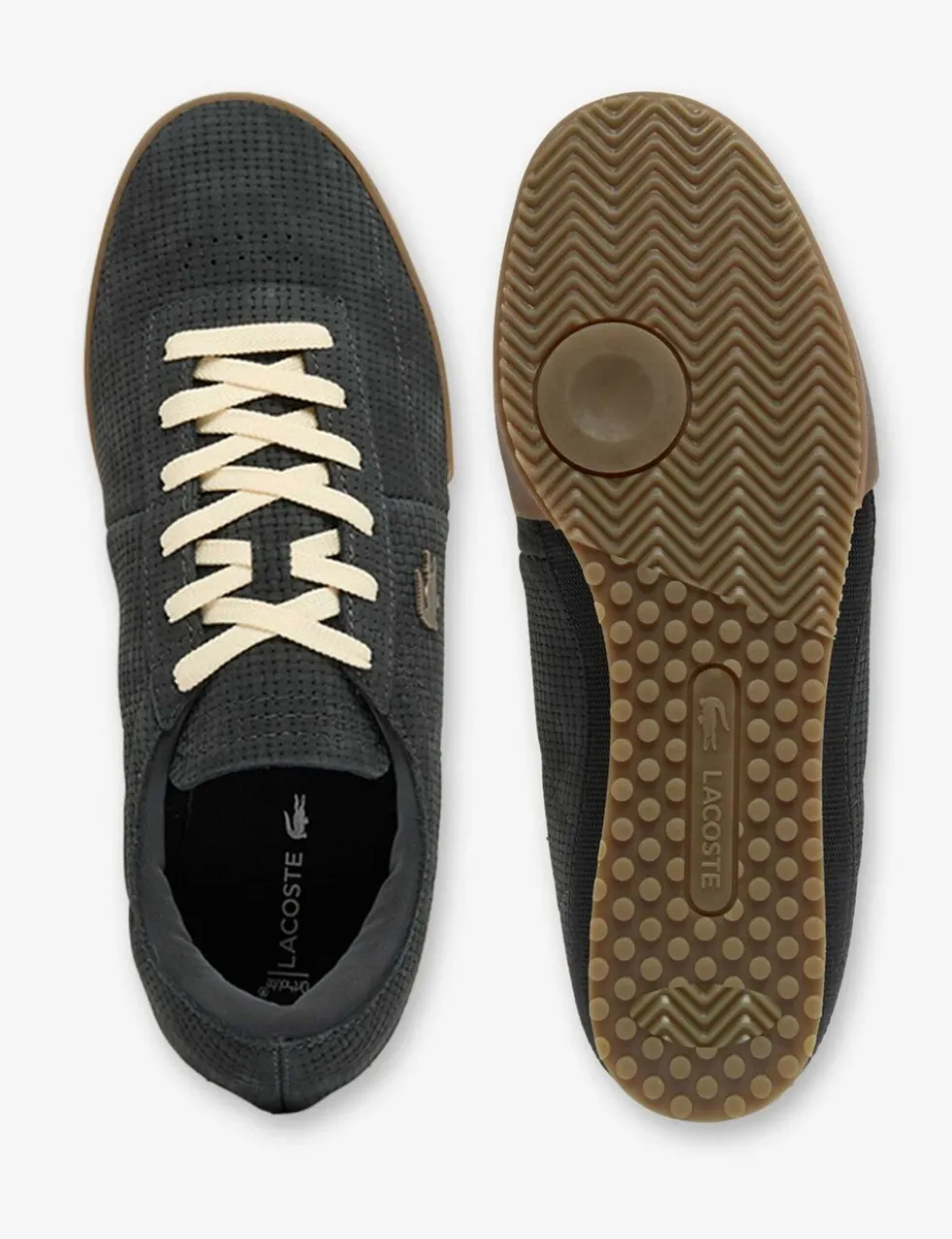 Aura Leather Lace-Up Trainers