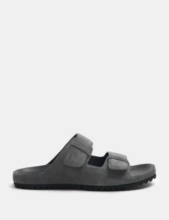 Autograph Suede 2 Strap Sandals