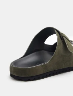 Autograph Suede 2 Strap Sandals
