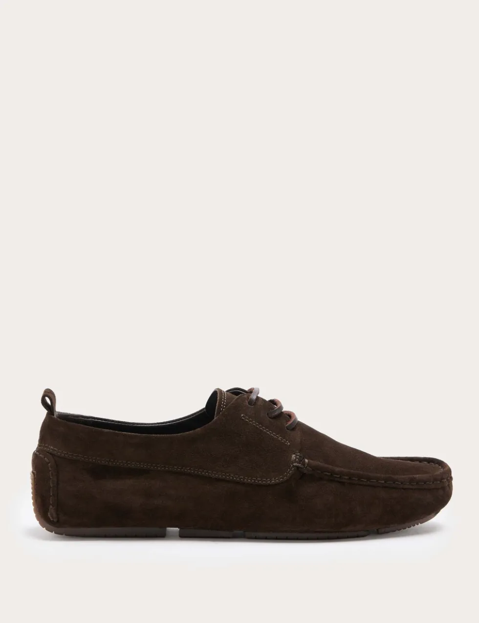 Autograph Suede Lace Up Driver Loafers