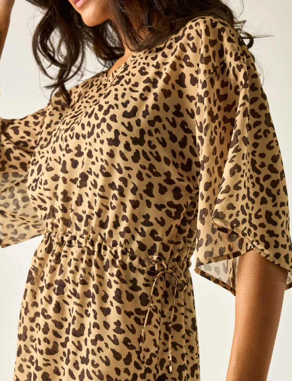 Avorno Printed Midaxi Beach Dress
