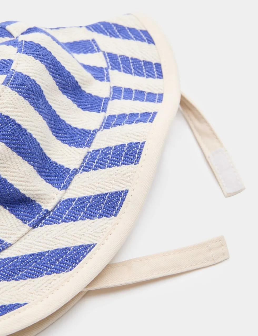 Baby Chunky Stripe Twill Bucket Hat (0-3 Yrs)