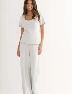 Baby Cotton Rich Ribbed Pyjama Set
