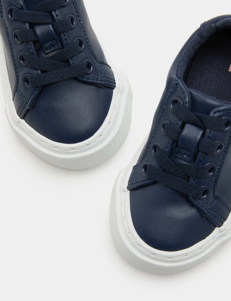 Baby Lace Up Pram Shoes (3 Small - 4 Small)