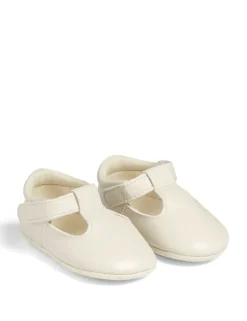 Baby Leather T-Bar Pre-Walker Shoes (0-12 Mths)
