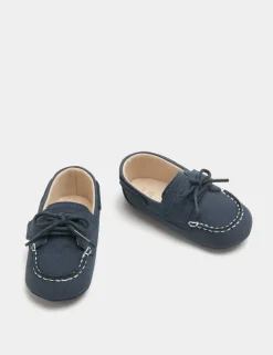 Baby Pram Boat Shoes (0-18 Mths)