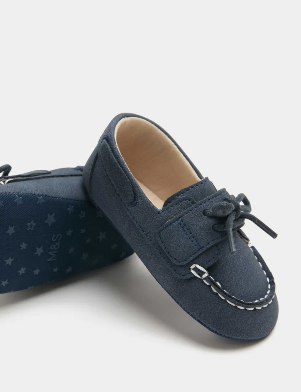 Baby Pram Boat Shoes (0-18 Mths)