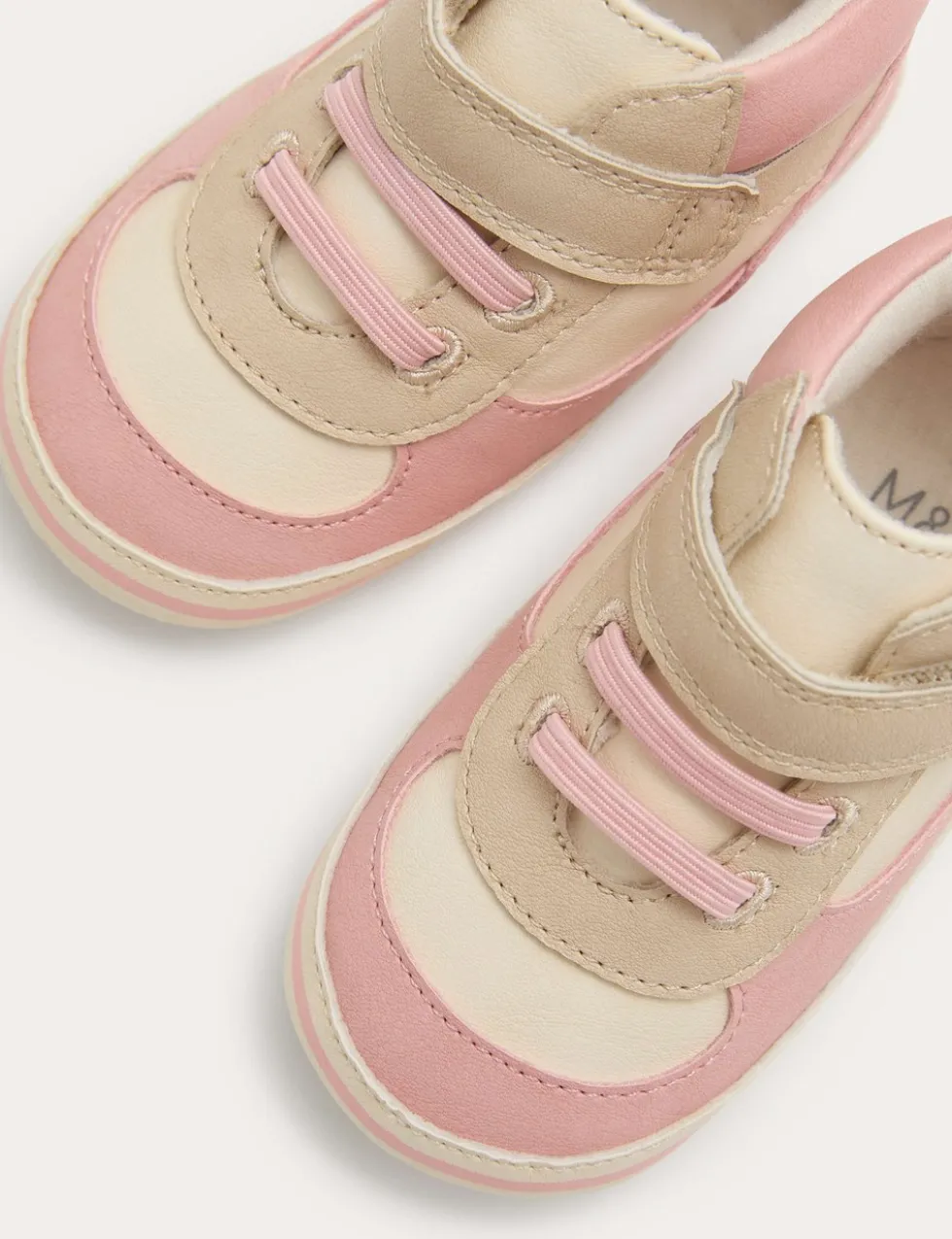 Baby Riptape High Top Trainer Pram Shoes (0-18 Mths)