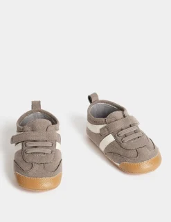 Baby Riptape Pram Shoes (0-18 Mths)