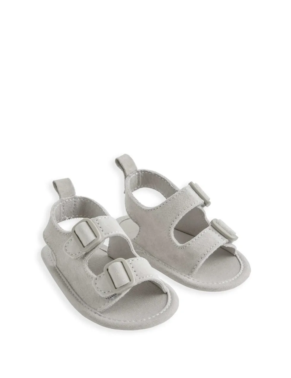 Baby Suede Riptape Pram Shoe Sandals (0-12 Mths)